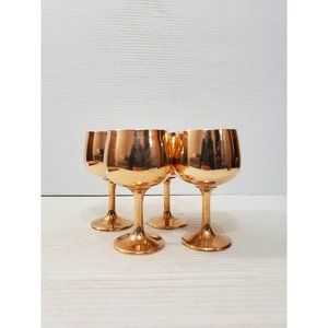 vintage Brass Cups, Brass Shot Cups , Brass Cups made in India, Small Fo…